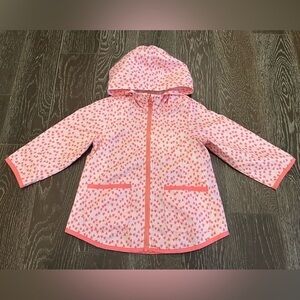 Carter's Pink Heart Raincoat for Kids